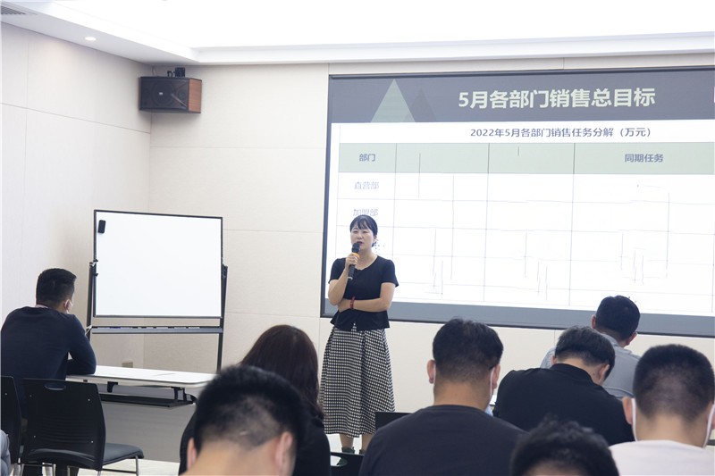 “万搏网页版-万搏（中国）
浓情仲夏再起航”4月销售总结暨5月培训会圆满成功